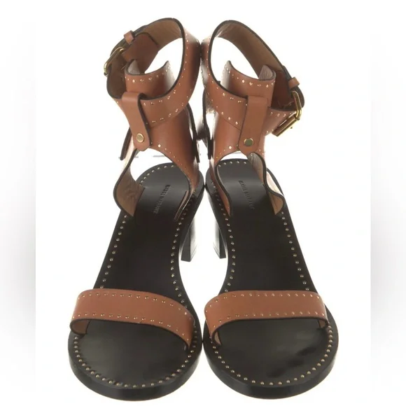 Isabel Marant Shoes Isabel Marant Gladiator Brown Studded